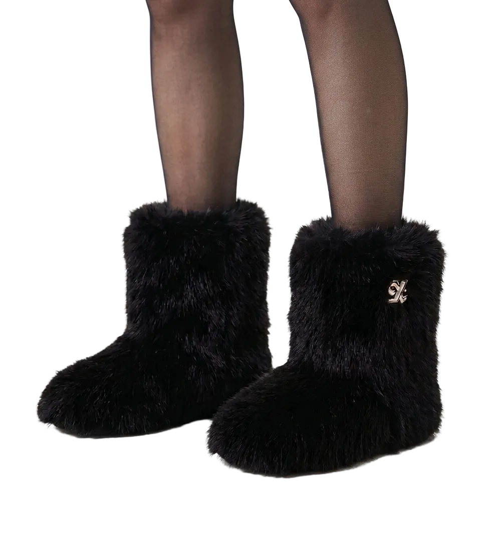Faux Fur Boots