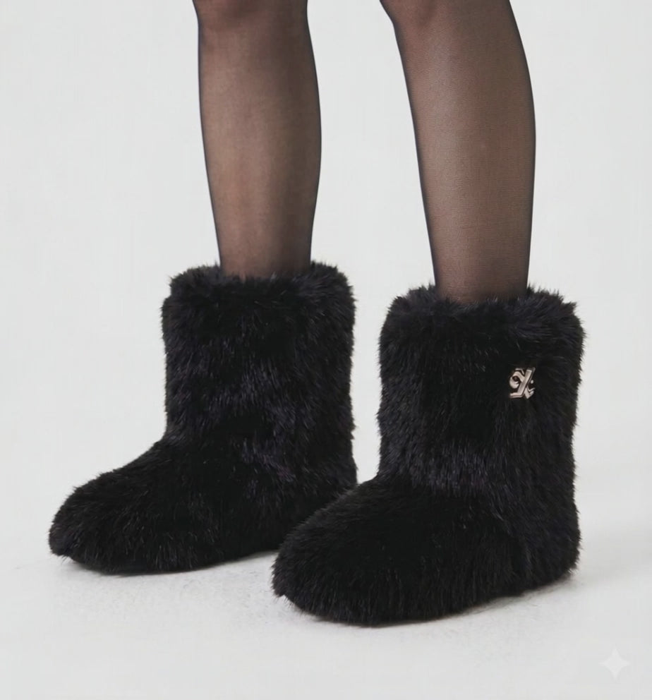 Faux Fur Boots